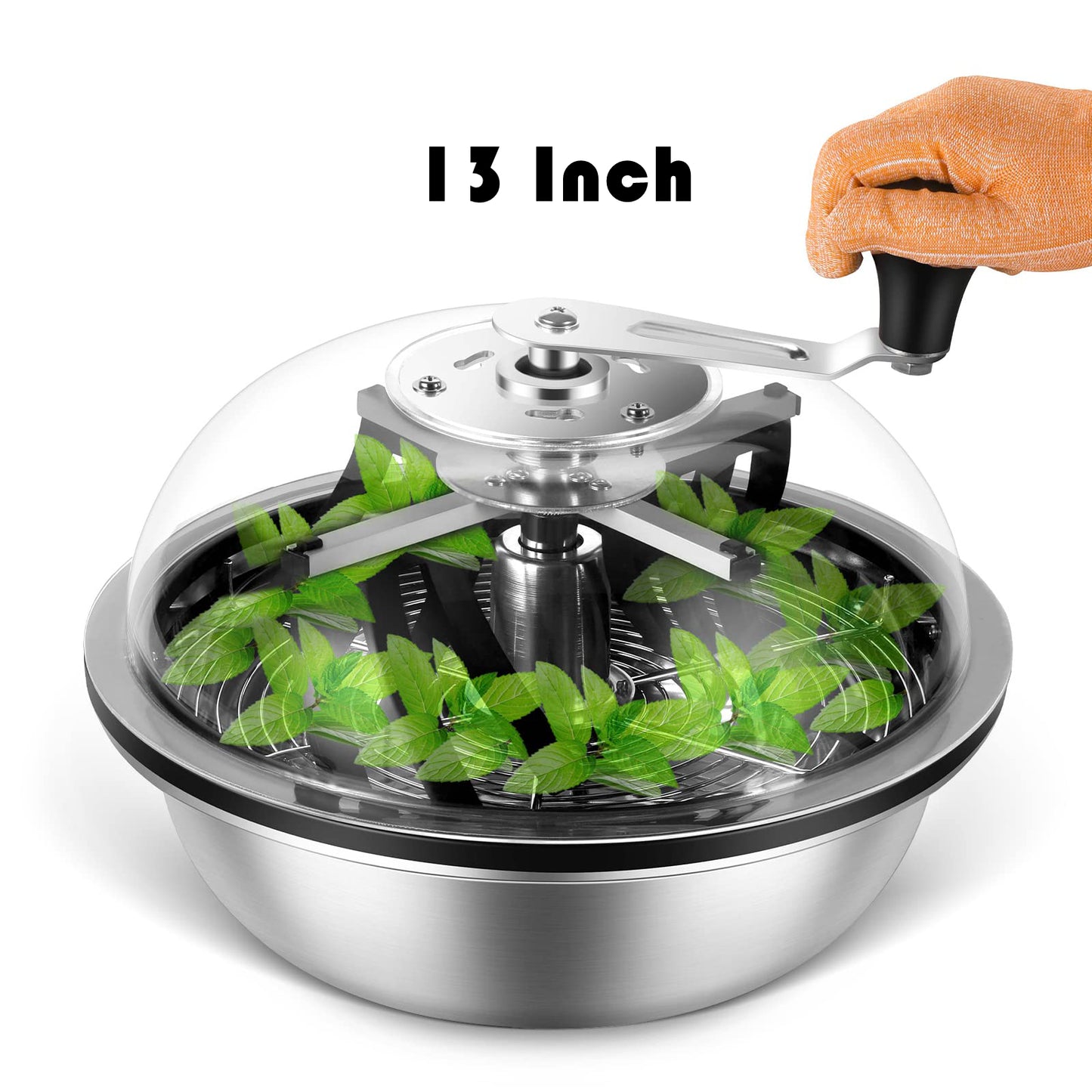 ALPHAGROW 13"-Manual Bud Trimmer Bowl Trimmer