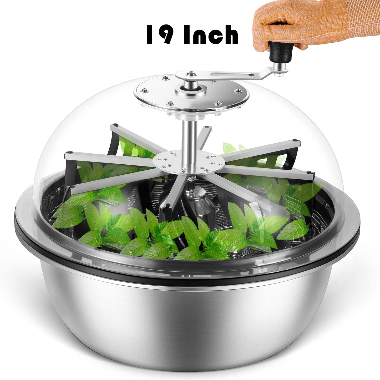 ALPHAGROW 19"-Manual Bud Trimmer Bowl Trimmer